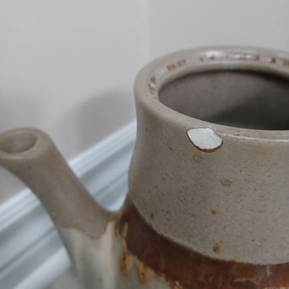 VINTAGE tundra laurentian pottery 70's | Tea or coffee pot - Picture 4 of 7